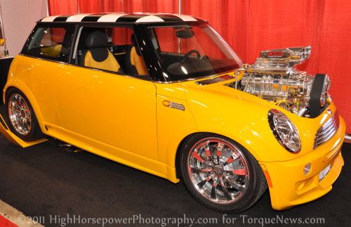 The Hemi powered Maxi Cooper from the SEMA Show